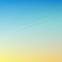 Blue and yellow gradient color abstract lines effect background. Wallpaper design vector