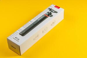Lviv Ukraine 05.04.25 Compact tripod suitable for photography and videography work photo