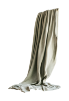 Flowing fabric drape capturing elegant movement and texture png