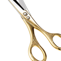 Scissors Gold Sharp Cutting Tool Craft Item png