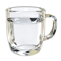 Clear glass tall shape, smooth surface, reflecting light beautifully and creating a sleek, modern look. png