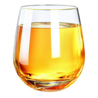 Glass filled refreshing orange juice, offering a sweet and tangy beverage that is perfect for hydration and enjoyment. png