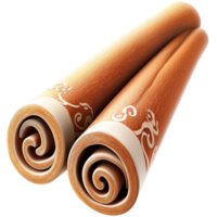 Cinnamon Sticks Brown Spice Baking Cooking Ingredient Aromatic Flavor Enhancer for Dishes png