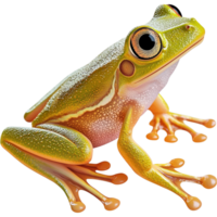 Frog Green Cute Amphibian Nature Pet Item is a vibrant, playful, and fascinating small creature, ideal as a pet for nature lovers seeking a lively companion, bringing joy and beauty to any home. png