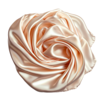 Beige Satin Fabric Featuring a Swirl Pattern and Elegant Texture, a Romantic and Decorative Piece that Adds Sophistication, Softness, and Grace to Gifts, Accessories, and Home Decor Settings, png