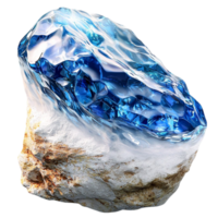 Blue Stone Heart Shaped Design and Elegant Style, A Romantic Decorative Piece and Charming Keepsake, Perfect for Gifting to Loved Ones as a Symbol of Love and Devotion png