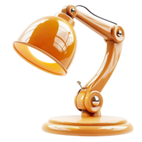 Orange Lamp Vintage Design,Vintagestyle orange lamp blending warm color, elegant lighting, and decorative charm, ideal for adding character and ambient glow to classic interiors or eclectic spaces. png