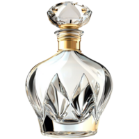 Crystal Decanter Elegant Design and Sophisticated Detail, A Romantic Decorative Piece and Drinkware Gift That Adds Timeless Charm and Luxury to Any Home or Special Celebration, png