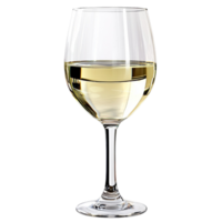 Crystal Wine Glass White Wine Elegant Drinkware Sophisticated Table Setting Delicate Design Timeless Beauty Functional Beverage Container Essential Piece png