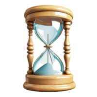 Golden Hourglass Timekeeping Dev ice Antique Design Elega nt Decorative Symbol Charm png