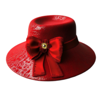 Red Hat Gold Pin Elegant Fashion Accessory Statement Piece Timeless Style Wardrobe Essential Classic Design Sophisticated Charm Beauty Essential Craftsmanship png