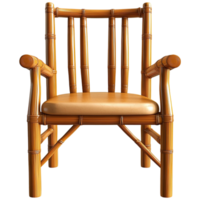 Rustic Wooden Chair Featuring Crossed Legs and Natural Texture, Designed Vintage Farmhouse Charm to Complement Cozy Interiors and Provide Functional Seating Decorative Appeal png