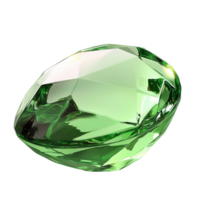 Green Emerald Orb Sparkling Gems Elegant Design Magical Glow Whimsical Decorative Element png