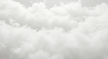 White Fluffy Cloud Texture photo