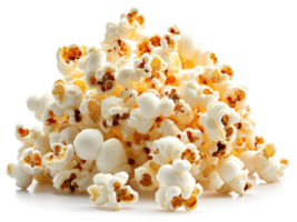 A pile of fluffy popcorn kernels. png