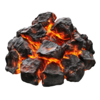 Molten rock heap ignites in fiery display. png