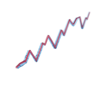 Fluctuating trendline displays upward movement with intermittent dips. png