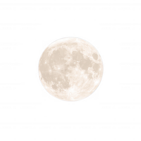 A beautiful full moon illuminating the night sky, surrounded by darkness. Its craters and texture are visible, creating a serene and tranquil atmosphere. png