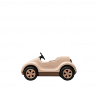 A fun toy car in a sleek design, perfect for imaginative play. Its smooth lines and vibrant colors attract young drivers, making it an ideal addition to any playroom. png