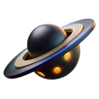 wonderful creative vibrant minimalist Spaceship Escaping Black Hole Intense professional detailed png