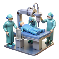 impressive artistic serene rustic Futuristic Operating Room Robotic original high quality png