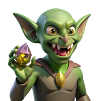 impressive vintage stunning contemporary A Cunning Goblin with Sharp Teeth and high resolution high resolution png