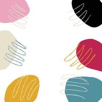 abstract background template editable illustration vector