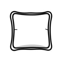Soft Pillogow Icon Line Graphic Template for Branding vector