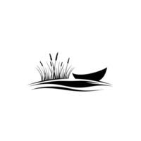 Minimalist Plogough Line Art Design Element in HD Quality vector