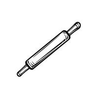 Abstract Rolling Pin logogo Isolated Clipart in HD Quality vector