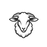 Abstract Sheep Head logogo Icon Set for Branding vector
