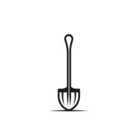 Hand-Drawn Spatula logogo Line Graphic Template with Subtle Texture vector