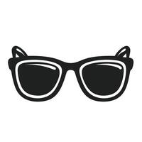 Elegant Sun Glassess Ico Graphic Template for Branding vector