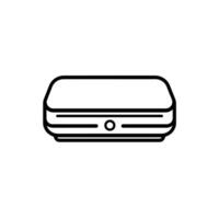 Elegant Printer Icon logogo Illustration for Branding vector