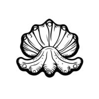 Creative Of Barnacle Icon Set for Branding vector