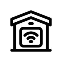 home automation line icon. Clean and minimalist icon for websites and mobile apps. vector