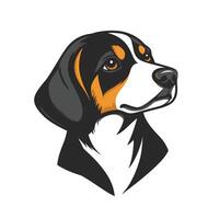 Modern Of Beagle Isolated Clipart in HD Quality vector