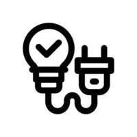 innovation line icon. Clean and minimalist icon for websites and mobile apps. vector