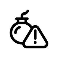 disruption line icon. Clean and minimalist icon for websites and mobile apps. vector
