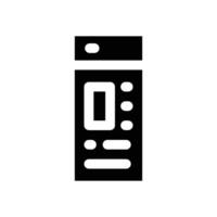 multitask glyph icon. Strong and solid icon for websites and mobile apps. vector