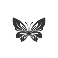 Abstract Of Butterfly Illustration with Clean Style vector