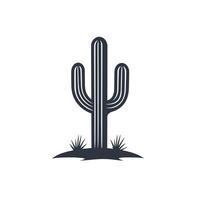 Hand-Drawn Of Cactus Graphic Template for Branding vector