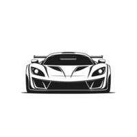 Abstract Of Car Design Element with Clean Style vector
