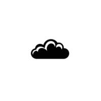 Elegant Of Clogoud Isolated Clipart on White Background vector