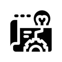 prototype glyph icon. Strong and solid icon for websites and mobile apps. vector