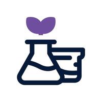 biotechnology dual tone icon. Sleek and modern icon for websites and mobile apps. vector