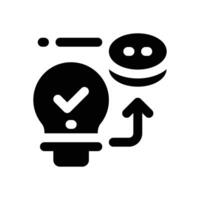 machine server glyph icon. Strong and solid icon for websites and mobile apps. vector