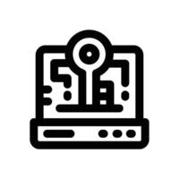 key line icon. Clean and minimalist icon for websites, mobile apps, presentations, and logos. Fully scalable and customizable for any project. vector