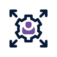capability dual tone icon. Sleek and modern icon for websites and mobile apps. vector