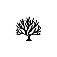 Realistic Of Coral Design Element for Branding vector